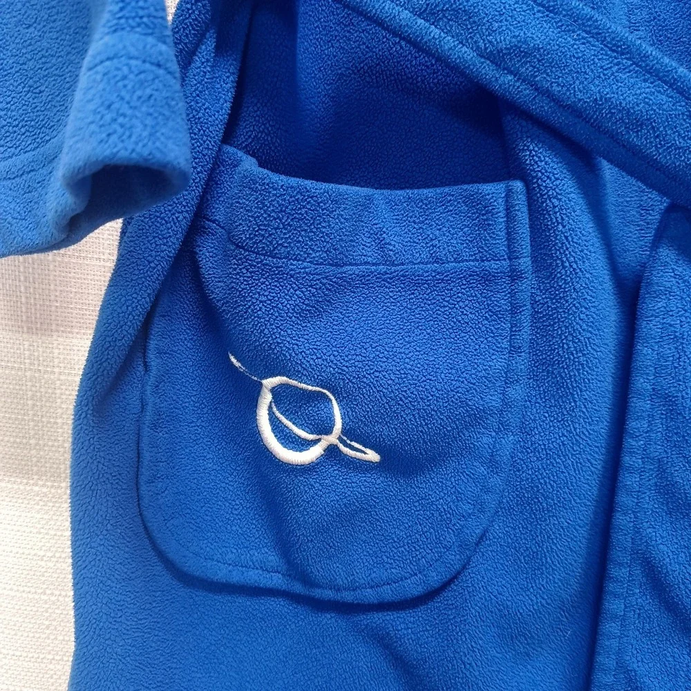 Disney Pixar‎ Buzz Lightyear Robe Blue Kids L(8/10) Bathtime Cozy Toy Story